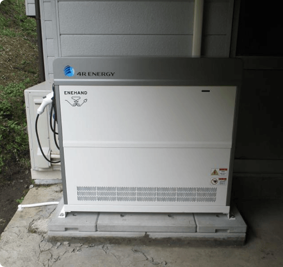 施工事例 蓄電池1