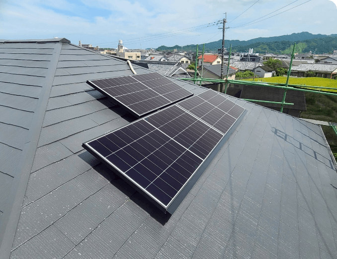 施工事例 太陽光発電2