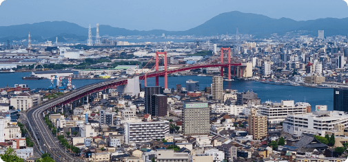 地域密着で九州一円をカバー