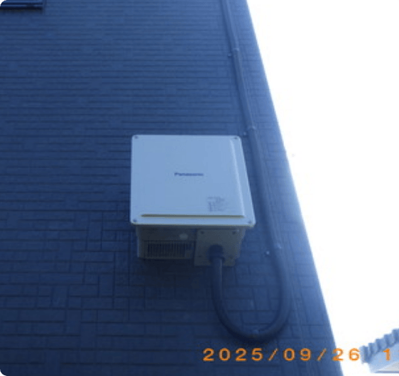 施工事例 蓄電池1