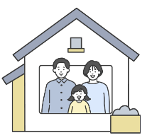 家のイラスト